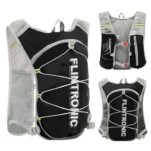flintronic Trinkrucksack, Laufrucksack, Multifunktionale Ultrleicht Fahrradrucksack, Reflektierende Fahrradrucksack, für Wandern Trailrunning Radfahren Joggen, für Damen Herren, Lila flintronic Trinkrucksack, Laufrucksack, Multifunktionale Ultrleicht Fahrradrucksack, Reflektierende Fahrradrucksack, für Wandern Trailrunning Radfahren Joggen, für Damen Herren, Lila von flintronic