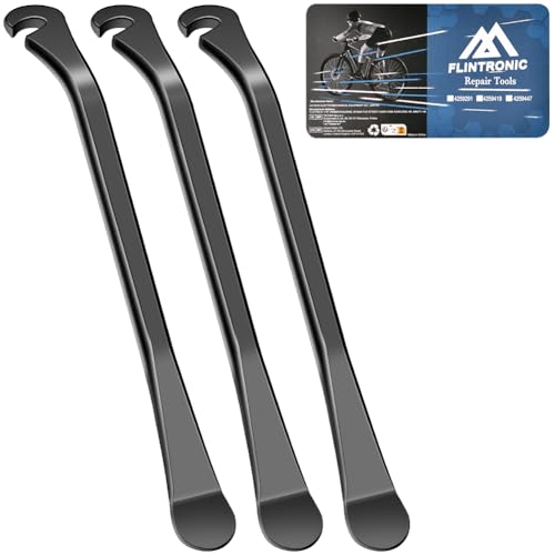 flintronic 3PCS Reifenheber Fahrrad, Stahl Fahrrad Reifenheber, Fahrrad Reifenwechsel Werkzeug, Fahrradreifen Montagewerkzeug, für Fahrrad, Bike flintronic 3PCS Reifenheber Fahrrad, Stahl Fahrrad Reifenheber, Fahrrad Reifenwechsel Werkzeug, Fahrradreifen Montagewerkzeug, für Fahrrad, Bike von flintronic