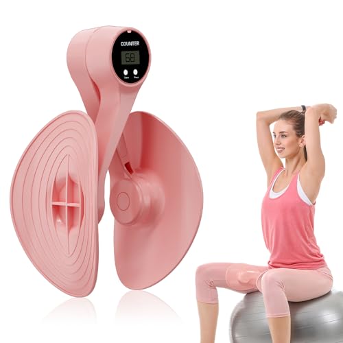 flintronic Oberschenkeltrainer Beckenbodenmuskeltrainer Multifunktional Schöne Timing Rosa von flintronic