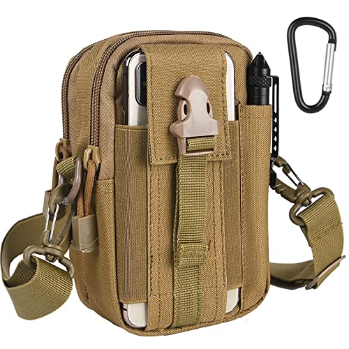 flintronic Taktische Hüfttaschen, Militär Kompakt Gürteltasche Multifunktional Bauchtasche Tasche Beutel für Camping Wandern Radfahren Klettern und Reisen Mit Karabiner flintronic Taktische Hüfttaschen, Militär Kompakt Gürteltasche Multifunktional Bauchtasche Tasche Beutel für Camping Wandern Radfahren Klettern und Reisen Mit Karabiner von flintronic