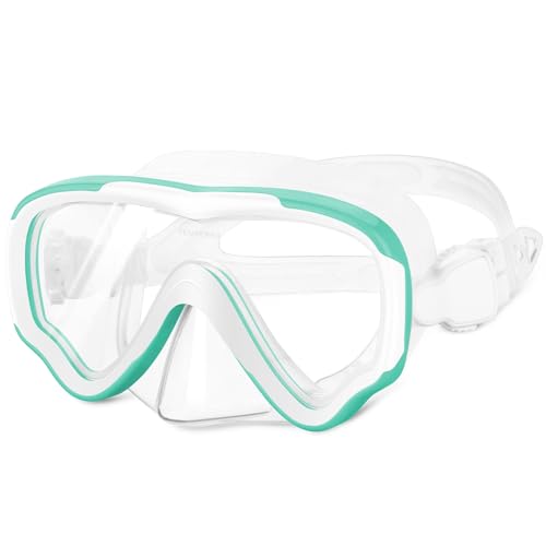 flintronic Taucherbrille Kinder mit Nasenschutz, Schwimmbrille Kinder Schnorchelmaske, 180°Panorama HD Anti Nebel Anti-Leck Taucherbrille für Kinder im Alter von 4-15 flintronic Taucherbrille Kinder mit Nasenschutz, Schwimmbrille Kinder Schnorchelmaske, 180°Panorama HD Anti Nebel Anti-Leck Taucherbrille für Kinder im Alter von 4-15 von flintronic