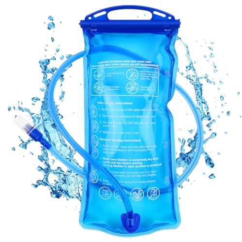 flintronic Trinkblase 1,5L/2L Wasserblase für Trinkrucksack, BPA-freies Wasserblase für Rucksack, mit auslaufsicherer Wasserreservoir, Trinkbeutel Wassertank mit Schlauch ALS Trinksystem flintronic Trinkblase 1,5L/2L Wasserblase für Trinkrucksack, BPA-freies Wasserblase für Rucksack, mit auslaufsicherer Wasserreservoir, Trinkbeutel Wassertank mit Schlauch ALS Trinksystem von flintronic