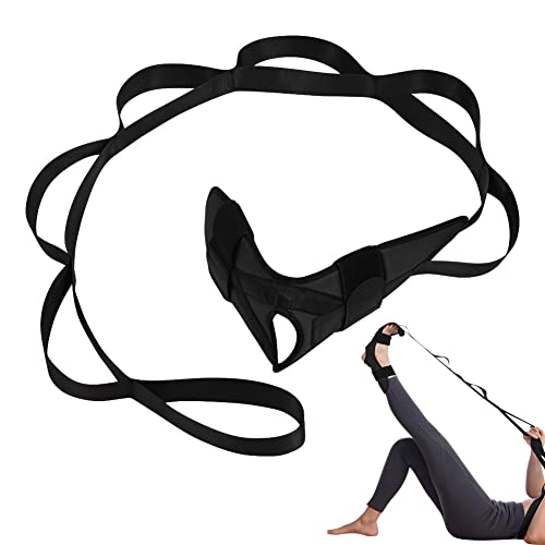 flintronic Yoga Stretching Strap, Stretching Band mit 7 Schleifen, Yoga Stretch Gurt, Hochelastischer Gymnastik-Gur mit TPE-Spanngurten, Übungsschlaufe zum Dehnen der Beinmuskulatur, Rot flintronic Yoga Stretching Strap, Stretching Band mit 7 Schleifen, Yoga Stretch Gurt, Hochelastischer Gymnastik-Gur mit TPE-Spanngurten, Übungsschlaufe zum Dehnen der Beinmuskulatur, Rot von flintronic