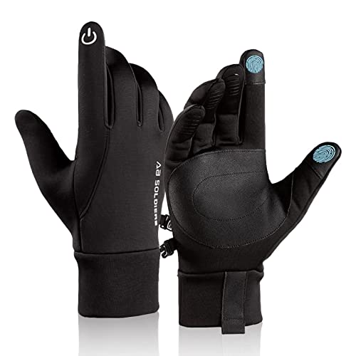 flintronic Winddichte Winter Warme Handschuhe,Touchscreen Wasserdicht Fahrradhandschuhe mit elastischem Bündchen rutschfeste zum Radfahren Motorrad Skifahren Reiten Laufen - Herren/Damen flintronic Winddichte Winter Warme Handschuhe,Touchscreen Wasserdicht Fahrradhandschuhe mit elastischem Bündchen rutschfeste zum Radfahren Motorrad Skifahren Reiten Laufen - Herren/Damen von flintronic