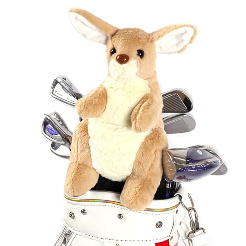 Flauschige Känguru große Golfschläger Holz Kopf Abdeckung für #1 Fahrer Flauschige Känguru große Golfschläger Holz Kopf Abdeckung für #1 Fahrer von fonefunshop