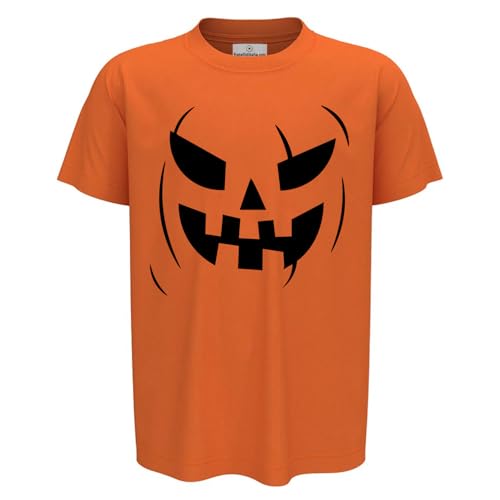 Halbarm-T-Shirt für Kinder, Rundhalsausschnitt, von 1 bis 13 Jahren – Halloween Edition von fratelliditalia.org