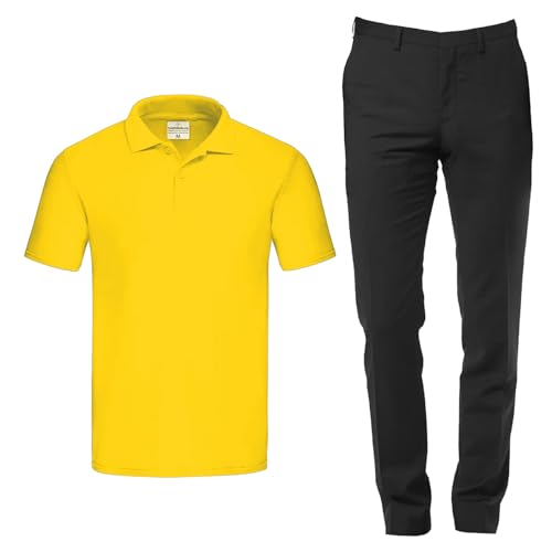 Hotel-Rezeption-Set für Herren mit Poloshirt und Hose, ideal für Alreghi und Unterkünfte, hergestellt in Italien von fratelliditalia.org