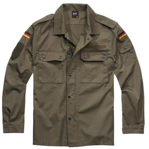 Jacke Deutsches Militär Hemd Herren Flecktarn Grün Schwarz Jagdbekleidung von fratelliditalia.org