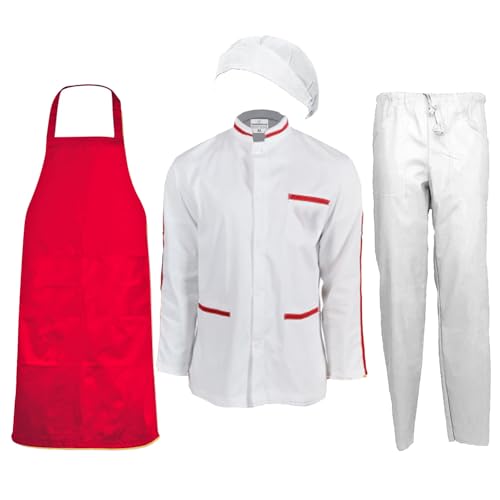 Set für Herren mit Kasack Schürze Mütze Hose ideal für Käsereien, Labors und Supermärkte, personalisierbar mit Ihrem Logo oder Ihrem Namen Set für Herren mit Kasack Schürze Mütze Hose ideal für Käsereien, Labors und Supermärkte, personalisierbar mit Ihrem Logo oder Ihrem Namen von fratelliditalia.org