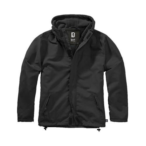 fratelliditalia.org Herren-Winterjacke mit Fleece-Futter, wasserabweisend, winddicht, Taschen von fratelliditalia.org