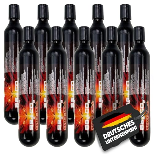 10 x Fritz-Cell 88g CO2 Kapseln Katuschen für Softair Paintball Gotcha CO2 Gewehr 10 x Fritz-Cell 88g CO2 Kapseln Katuschen für Softair Paintball Gotcha CO2 Gewehr von fritz-cell