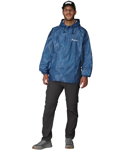 FROGG TOGGS Herren Waterproof Breathable Rain Jacket Ultra-Lite2 wasserdichte, atmungsaktive Jacke, blau, L FROGG TOGGS Herren Waterproof Breathable Rain Jacket Ultra-Lite2 wasserdichte, atmungsaktive Jacke, blau, L von frogg toggs