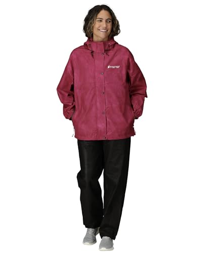 frogg toggs Woman's Standard Damen Classic Pro Action Jacke, Kirsche, Größe M frogg toggs Woman's Standard Damen Classic Pro Action Jacke, Kirsche, Größe M von frogg toggs