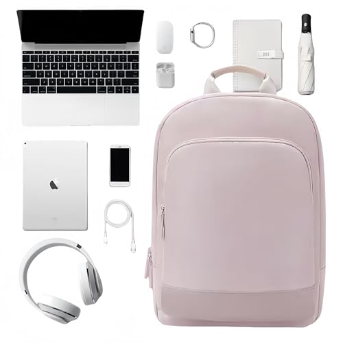 fukixuz Reiserucksack für Damen, Handgepäck-Rucksack, Handgepäck-Rucksack für Flugzeug für 13-16 Zoll Laptopfach, wasserdichter Business-Rucksack, modischer Campus(Lila,29 * 13 * 42cm) von fukixuz