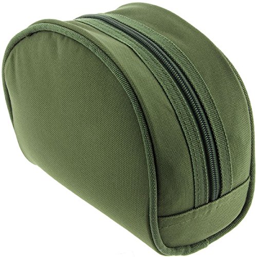 G8DS® Rollentasche Olive Rollen Schutz gepolstert Aufbewahrung Angeln Rollenetui von G8DS