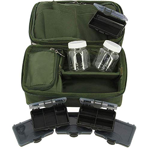 G8DS® Allround-Karpfen-Aufbewahrungssystem Rig Pouch Bit Box Glug Pot Bleitasche Leadbag Tackle Angeln von G8DS