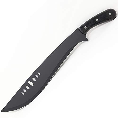 G8DS Machete Gehärtete Stahlklinge/Echtholzgriff, Inklusive Schutzhülle Schwarz G8DS Machete Gehärtete Stahlklinge/Echtholzgriff, Inklusive Schutzhülle Schwarz von G8DS