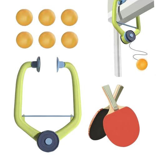 Tür-pings-Pong-Spiele Über Der Tür, Verstellbares pings-Pong-Türspiel, Tragbares Tischtennistrainer-Set Zum Aufhängen Für Den Innenbereich, PingPong-Trainer Zum Trainieren Der Hand-Augen-Koordination von gafdu