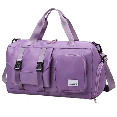 gafdu Sport-Sporttasche,Sport-Sporttasche,Yoga-Gymnastiktasche aus Oxford-Stoff | Trockene und nasse Trennung, große Reisetasche, Weekender-Tasche, Tragetasche für Herren von gafdu