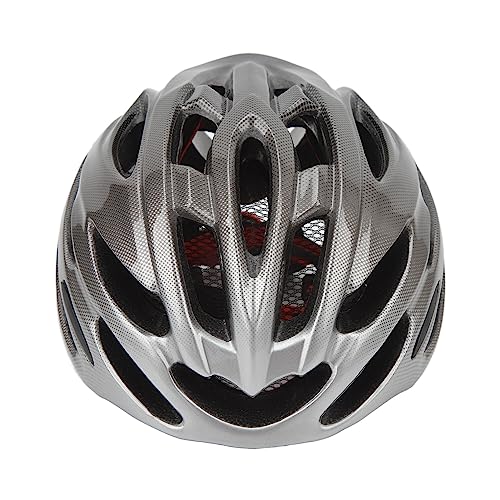 Fahrradhelm für Erwachsene, PC EPS, Verstellbarer, Leichter Fahrradhelm für Mountainbike, Rennrad (Schwarzgrau) von generic