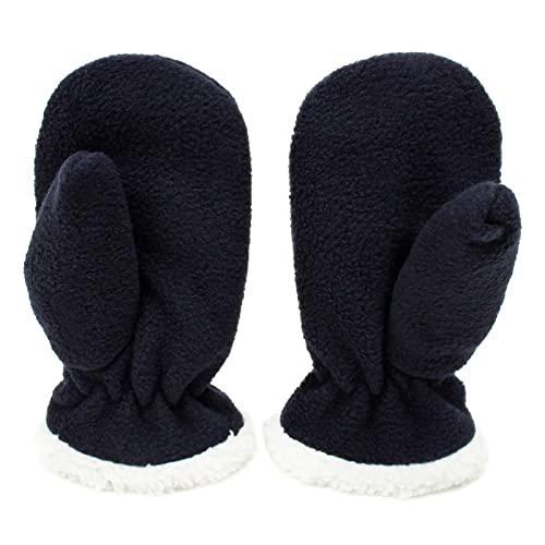 Handschuhe für Ski Fäustlinge für Baby 14 Winter warm Schnee Schnee Handschuhe Säuglingshandschuhe Handschuhe Seidenhandschuhe (Navy, S) von generic