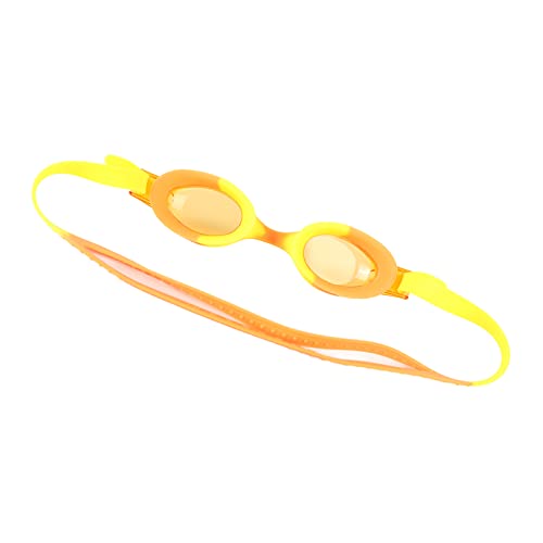 Schwimmbrille, Schwimmbrille, Klare Sicht, PC-Schwimmbrille, Brille für Jungen und Mädchen (Orange) von generic