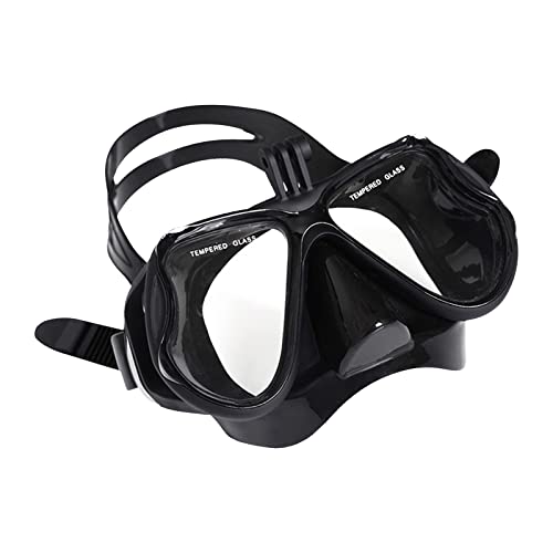 Taucherbrille für Erwachsene, Kinder Schwimmbrille für 8,9,10,11,12 Jahre Jungen, Mädchen, Verstellbares Silikonband Antileck Schnorchelmaskes Kid, VU Schutz Tauchmaske (B, One Size) von generic