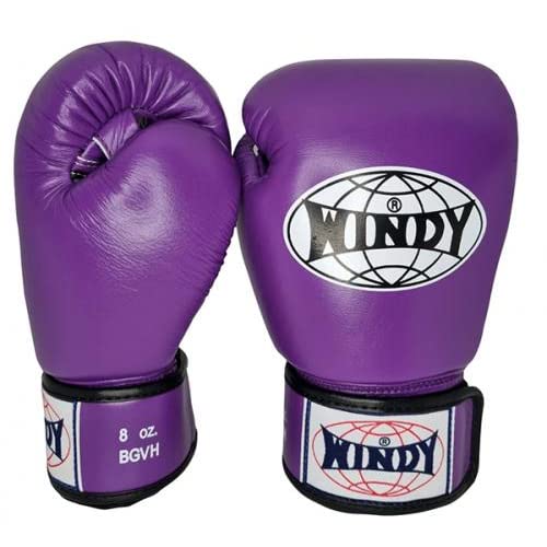 Windy Muay Thai Boxing Gloves BGVH 4,6,8,10,12,14,16,18,20 oz (Light Purple, 16 oz) von generic