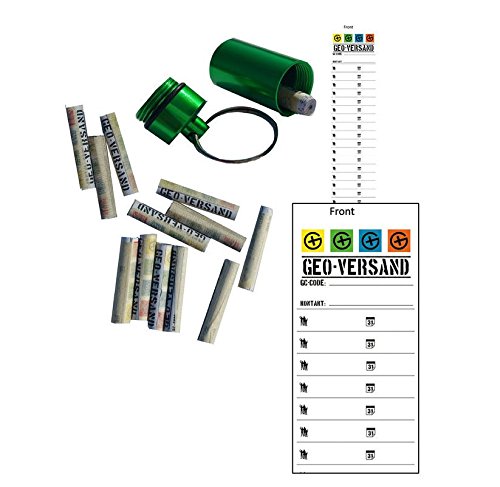 geo-versand 10 x Logstreifen für Filmdosen, MICNO´s, mit Metallstift fertig gerollt, Geocaching Versteck, Logs, Logbuch, Nano, Micro, magnetisch geo-versand 10 x Logstreifen für Filmdosen, MICNO´s, mit Metallstift fertig gerollt, Geocaching Versteck, Logs, Logbuch, Nano, Micro, magnetisch von geo-versand