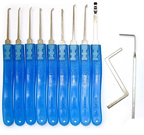 Lockpicking Set blau - mit 2 Spanner Geschenkset Lock Picking Dietrich Set Schlüsseldienst Dietrich Lockpicking Set blau - mit 2 Spanner Geschenkset Lock Picking Dietrich Set Schlüsseldienst Dietrich von geo-versand