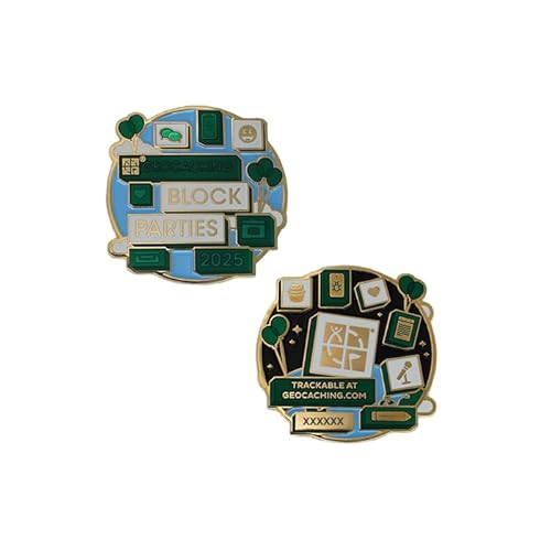 geo-versand 2025 Block Parties Geocoin Geocaching Münze Nummer Trackable GC 2025 geo-versand 2025 Block Parties Geocoin Geocaching Münze Nummer Trackable GC 2025 von geo-versand