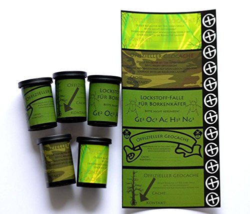 geo-versand NEU ! 5 Filmdosen mit neuen Aufklebern -97 Logs Rite in The Rain Logstreifen - wasserfest Geocaching Paket - Set geo-versand NEU ! 5 Filmdosen mit neuen Aufklebern -97 Logs Rite in The Rain Logstreifen - wasserfest Geocaching Paket - Set von geo-versand