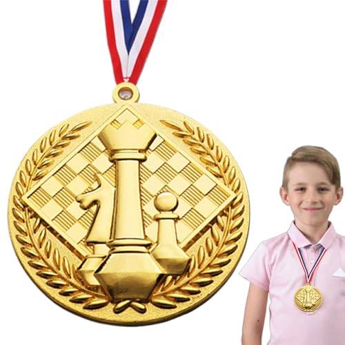 gifyym Medaillen für Kinder | Geprägte Gewinner-Medaillen Schach-Award Medaillen | Tragbare Kindermedaillen Auszeichnungen Trophäe Preis Geschenk für Kinder Jugendliche gifyym Medaillen für Kinder | Geprägte Gewinner-Medaillen Schach-Award Medaillen | Tragbare Kindermedaillen Auszeichnungen Trophäe Preis Geschenk für Kinder Jugendliche von gifyym