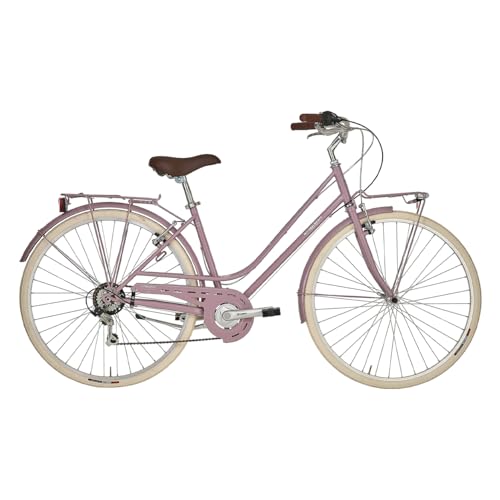 giordanoshop Damenfahrrad 28" 6V Alpina Rondine rot von ALPINA