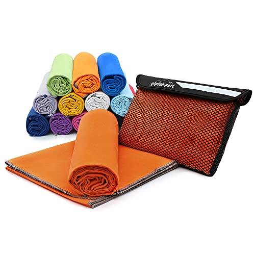 gipfelsport Mikrofaser Handtuch - Microfaser Handtücher Set, Strandtuch, Badetuch I groß, schnelltrocknend I für Sport, Beach, Reise, Outdoor, Camping I leicht, dünn, klein I 80x40cm I Orange gipfelsport Mikrofaser Handtuch - Microfaser Handtücher Set, Strandtuch, Badetuch I groß, schnelltrocknend I für Sport, Beach, Reise, Outdoor, Camping I leicht, dünn, klein I 80x40cm I Orange von gipfelsport