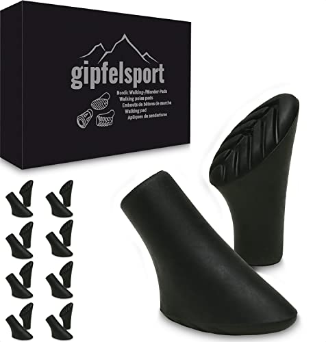 gipfelsport Nordic Walking Stöcke Gummipuffer für Walkingstöcke, Wanderstöcke und Trekkingstöcke | Asphalt, 16 Stück, 8 Paare gipfelsport Nordic Walking Stöcke Gummipuffer für Walkingstöcke, Wanderstöcke und Trekkingstöcke | Asphalt, 16 Stück, 8 Paare von gipfelsport