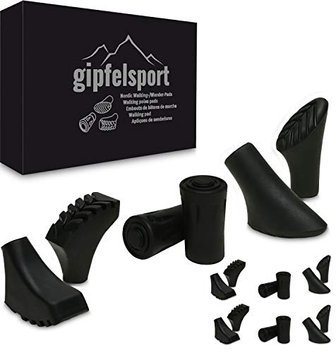 gipfelsport Nordic Walking Stöcke Gummipuffer für Walkingstöcke, Wanderstöcke und Trekkingstöcke | gemischt, 12 Stück, 6 Paare gipfelsport Nordic Walking Stöcke Gummipuffer für Walkingstöcke, Wanderstöcke und Trekkingstöcke | gemischt, 12 Stück, 6 Paare von gipfelsport