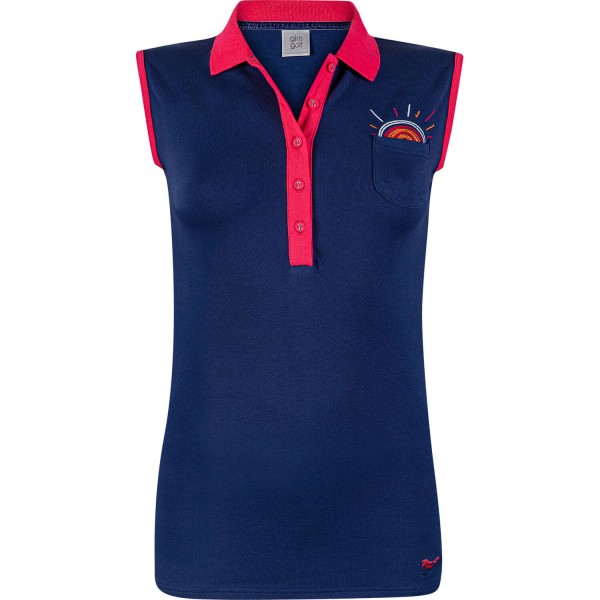 girls golf Polo Mini Sunrise navy von girls golf