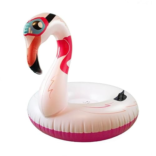 Habarri RUTSCHER - Aufblasbarer Schlitten für den Schnee - Flamingo von habarri