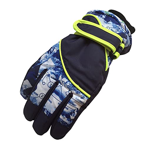 Fahrradbekleidung Ski Warm Outdoor Isolierung Schnee Wasserdichte Handschuhe Sporthandschuhe Winterhandschuhe Kinder Fahrradbekleidung Radfahren Outfit Herren von hahuha