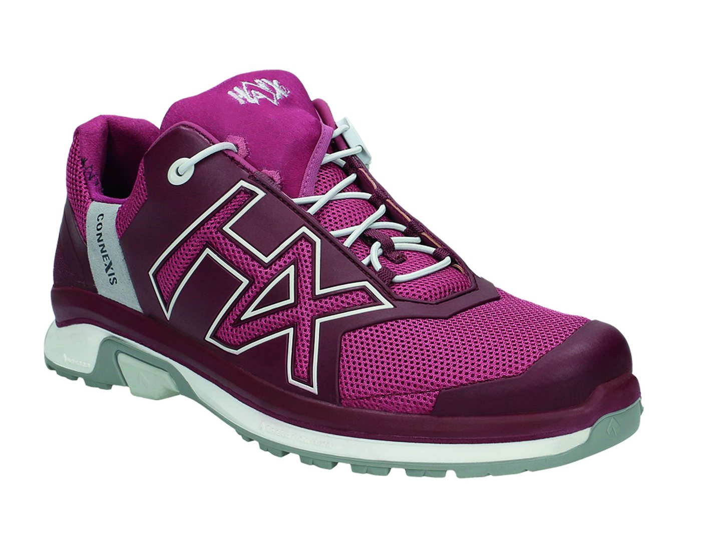 haix Haix CONNEXIS Air low beere/silber Wanderschuh haix Haix CONNEXIS Air low beere/silber Wanderschuh von haix