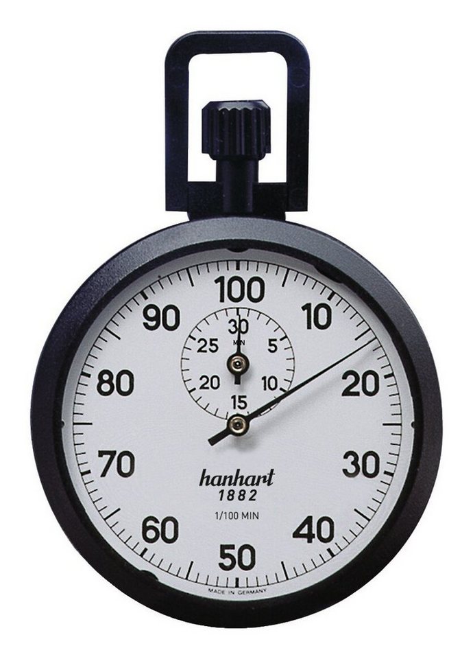 hanhart Stoppuhr, Präzisions-Kronen 1/100-Minuten 30 Minuten hanhart Stoppuhr, Präzisions-Kronen 1/100-Minuten 30 Minuten von hanhart