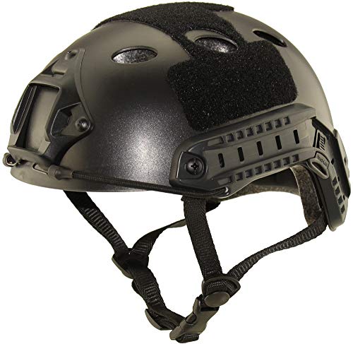 Mehrzweck-Sporthelm PJ-Typ schneller Helm taktischer Schutzhelm for Airsoft Paintball (Schwarz) Mehrzweck-Sporthelm PJ-Typ schneller Helm taktischer Schutzhelm for Airsoft Paintball (Schwarz) von JOYASUS
