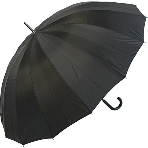 Happy Rain Golf Regenschirm Partnerschirm XXL - 16 teilig Schwarz Happy Rain Golf Regenschirm Partnerschirm XXL - 16 teilig Schwarz von happy rain