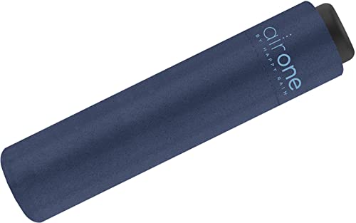 happy rain Rain Air One Pocket Regenschirm, Marineblau, 90 cm happy rain Rain Air One Pocket Regenschirm, Marineblau, 90 cm von happy rain