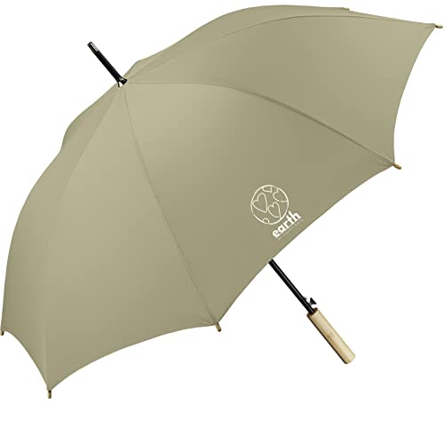 Happy Rain Stockschirm mit Automatik Earth - Olive Gray Happy Rain Stockschirm mit Automatik Earth - Olive Gray von happy rain