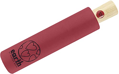 Happy Rain Parapluie de poche automatique Terre, rouge piment, 94 cm, Happy Rain Parapluie de poche automatique Terre, rouge piment, 94 cm, von happy rain