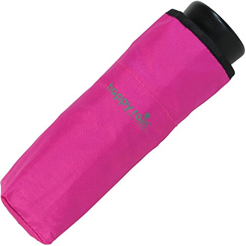 Ultra Mini Taschenschirm Damen Regenschirm Uni - pink Ultra Mini Taschenschirm Damen Regenschirm Uni - pink von happy rain