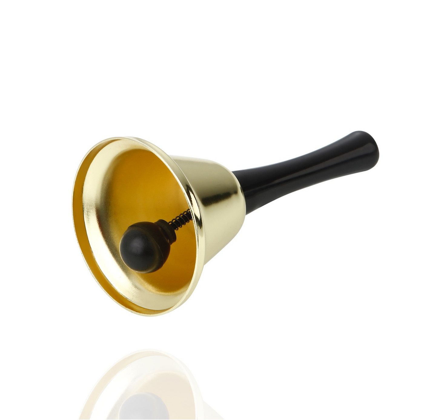 happymas Glocke 1x Glocke Gold als Weihnachtsmann Accessoire - Nikolausglocke, 1-St. happymas Glocke 1x Glocke Gold als Weihnachtsmann Accessoire - Nikolausglocke, 1-St. von happymas