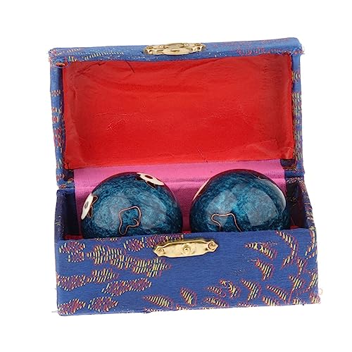 harayaa 2 Stück Handmassagebälle, chinesische Gesundheitsbälle mit Aufbewahrungsbox, Fitness, tragbar, Entspannungsgeschenk, Übungsgerät, Baoding-Bälle für, Pandablau harayaa 2 Stück Handmassagebälle, chinesische Gesundheitsbälle mit Aufbewahrungsbox, Fitness, tragbar, Entspannungsgeschenk, Übungsgerät, Baoding-Bälle für, Pandablau von harayaa